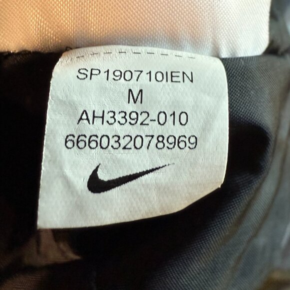 Nike SB x NBA Satin Bomber Jacket Mens Size Medium Black Red Skateboarding RARE - Picture 8 of 8